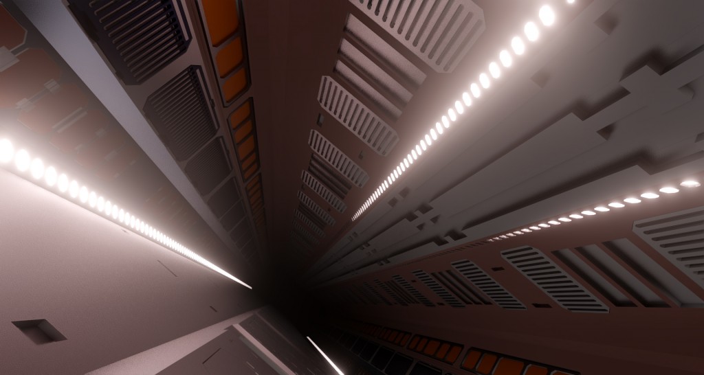 HARD SURFACE SPACE SHIP WALL preview image 3